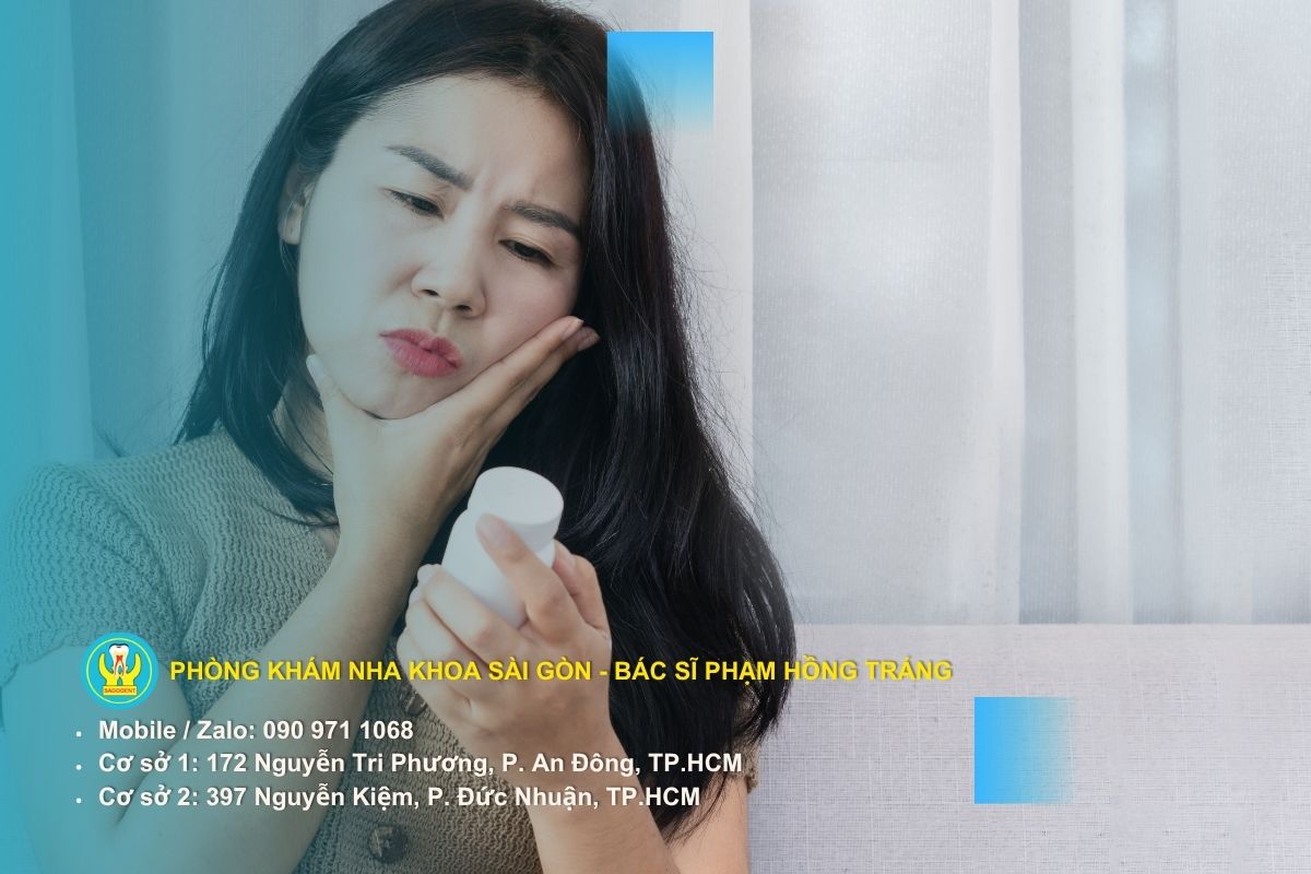 Chảy máu chân răng là vấn đề cần phải để ý và xem xét điều trị