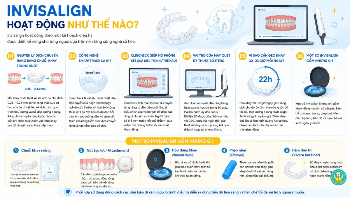 Invisalign hoạt động như thế nào