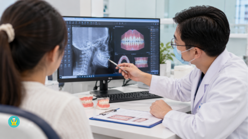 Bác sĩ tư vấn niềng răng bao lâu dựa trên phim X-quang